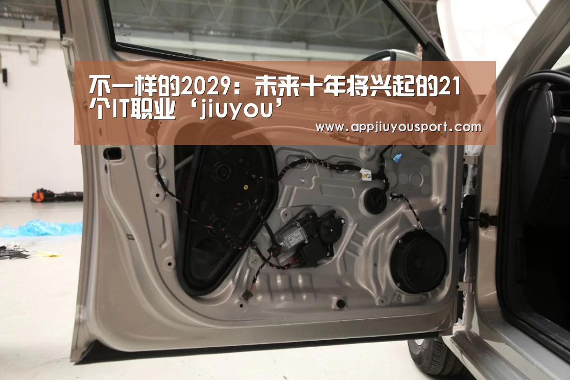 不一样的2029:未来十年将兴起的21个IT职业‘jiuyou’(图1) 不一样的2029:未来十年将兴起的21个IT职业‘jiuyou’(图1)